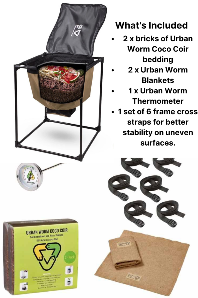 An Overview of the urban worm farm's worm bag